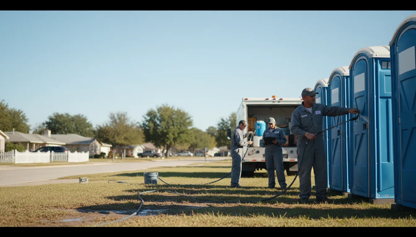 Long-Term Portable Toilet Rental in Forrest, IL near me